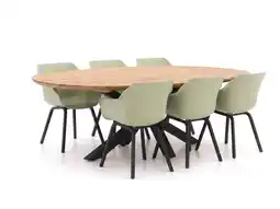 Kees Smit Hartman Sophie Studio/Stephanie 240cm dining tuinset 7-delig aanbieding