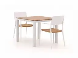 Kees Smit Bellagio Cino/Fidenza 90cm dining tuinset 3-delig stapelbaar aanbieding