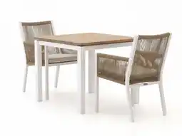 Kees Smit Manifesto Rivola/Lagundo 90cm dining tuinset 3-delig aanbieding