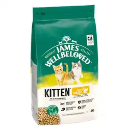 Zooplus James Wellbeloved Kitten Hypoallergenic Kalkoen & Rijst - Voordeelpakket: 3 x 1,5 kg aanbieding