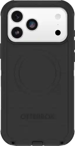 Coolblue OtterBox Defender Pro iPhone 17 Pro Max Back Cover met MagSafe Magneet Zwart aanbieding