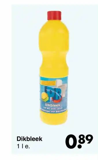 Wibra Dikbleek 1 l e. aanbieding