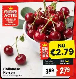 Vomar Voordeelmarkt Hollandse Kersen aanbieding
