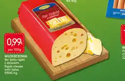 Food Plus Włoszczowa Rajski cheese with holes aanbieding