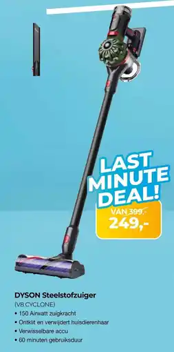 EP Beerepoot Dyson Steelstofzuiger (V8 Cyclone) aanbieding