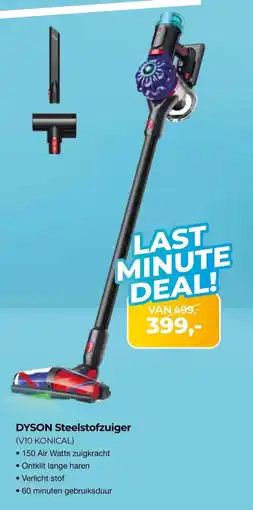 EP Beerepoot dyson steelstofzuiger aanbieding