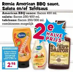 Boon`s Markt Remia American BBQ sauce, Salata en/of Tafelsaus aanbieding