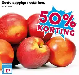 Boon`s Markt Zoete SappigeNectarines aanbieding