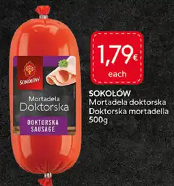 Food Plus Sokołów mortadela doktorska aanbieding