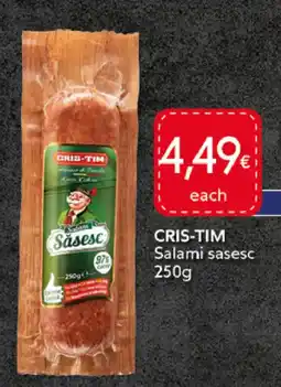 Food Plus CRIS-TIM Salami sasesc aanbieding
