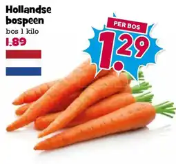 Boon`s Markt Hollandse bospeen aanbieding