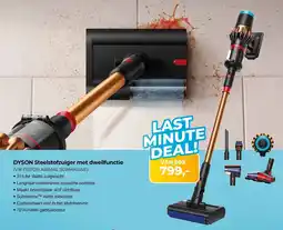 EP Beerepoot Dyson Steelstofzuiger met Dweilfunctie aanbieding