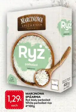 Food Plus marcinnowa spiżarnia ryż biały parboiled aanbieding