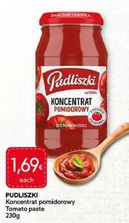 Food Plus Pudliszki Koncentrat pomidorowy aanbieding