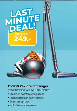 EP Beerepoot Dyson zakloze stofzuiger aanbieding