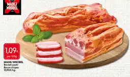 Food Plus Madej Wróbel Boczek Paski aanbieding