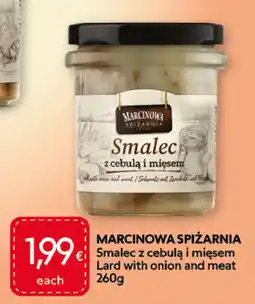Food Plus marcinowa spiżarnia smalec z cebulą i mięsem aanbieding