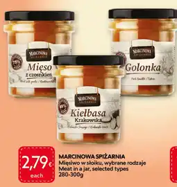 Food Plus Marcinowa spiżarnia mięso w słoiku, wybrane rodzaje aanbieding