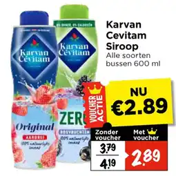 Vomar Voordeelmarkt Karvan Cevitam Siroop aanbieding