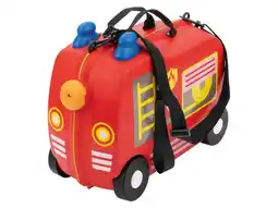 Lidl LUPILU Kinderkoffer 18 L (Brandweer) aanbieding