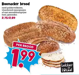 Boon`s Markt Boonacker brood aanbieding