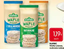 Food Plus Ku Piec Wafle ryżowe, wybrane rodzaje aanbieding