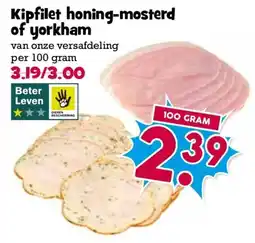 Boon`s Markt Kipfilet honing-mosterd of yorkham aanbieding