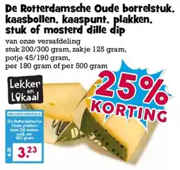 Boon`s Markt De Rotterdamsche Oude borrelstuk aanbieding