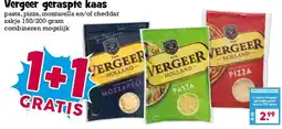 Boon`s Markt Vergeer geraspte kaas aanbieding
