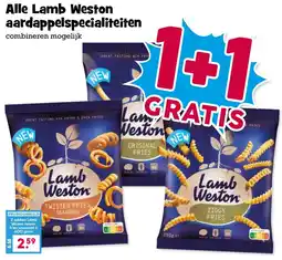 Boon`s Markt Lamb Weston aardappelspecialiteiten aanbieding