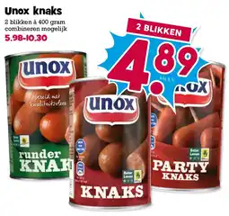 Boon`s Markt Unox knaks aanbieding