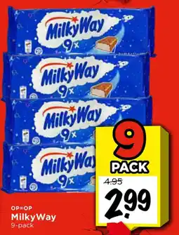 Vomar Voordeelmarkt MilkyWay 9-pack aanbieding