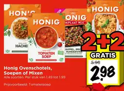 Vomar Voordeelmarkt Alle Honig Ovenschotels, Soepen of Mixen aanbieding