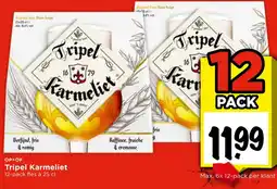 Vomar Voordeelmarkt Tripel Karmeliet aanbieding