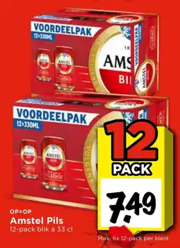 Vomar Voordeelmarkt Amstel Pils aanbieding