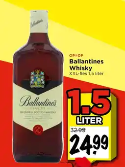 Vomar Voordeelmarkt Ballantines Whisky aanbieding