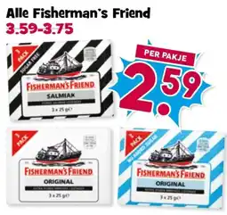 Boon`s Markt FisherMAN'S FRIEND Salmiak aanbieding