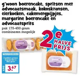 Boon`s Markt g'woon boerencake aanbieding