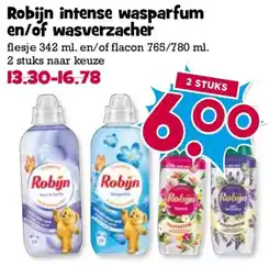 Boon`s Markt Robijn intense wasparfum en/of wasverzacher aanbieding