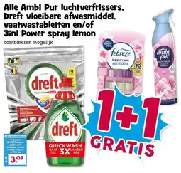 Boon`s Markt Ambi Pur, Dreft, Febreze aanbieding