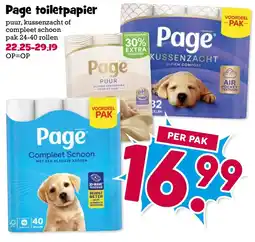 Boon`s Markt Page toilettepapier aanbieding