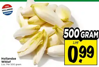 Vomar Voordeelmarkt Hollandse Witlof aanbieding
