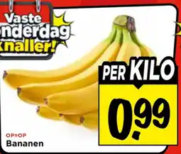 Vomar Voordeelmarkt Bananen aanbieding