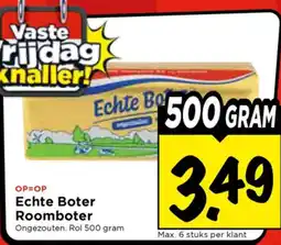 Vomar Voordeelmarkt Echte Boter Roomboter aanbieding