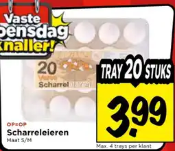 Vomar Voordeelmarkt Scharreleieren aanbieding