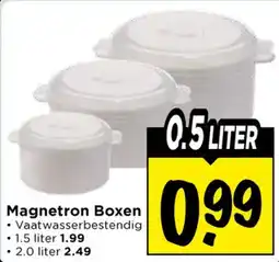 Vomar Voordeelmarkt Magnetron Boxen aanbieding