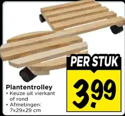 Vomar Voordeelmarkt Plantentrolley aanbieding