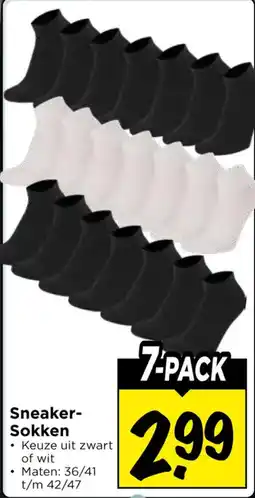 Vomar Voordeelmarkt Sneaker-Sokken aanbieding