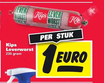 Nettorama Kip Leverworst 230 gram per stuk aanbieding