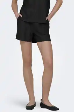 Wehkamp ONLY relaxed highwaist casual short zwart aanbieding